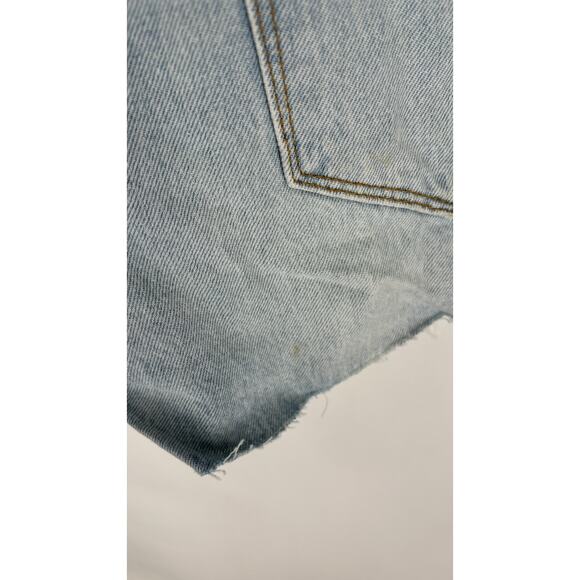 Blank NYC Denim Shortalls Mirror Mirror Womens Size 28 New Overalls Distressed - Picture 14 of 14